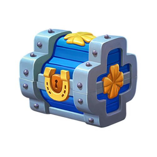 Blue Crown Chest