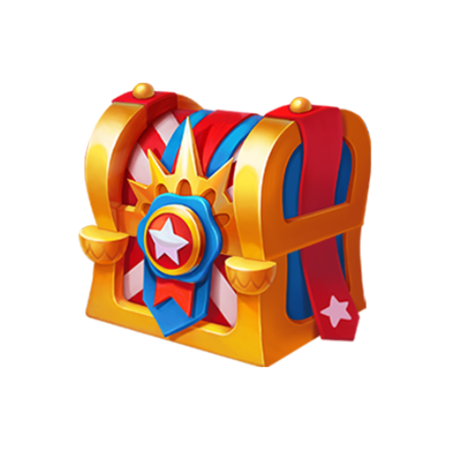 Golden USA Chest