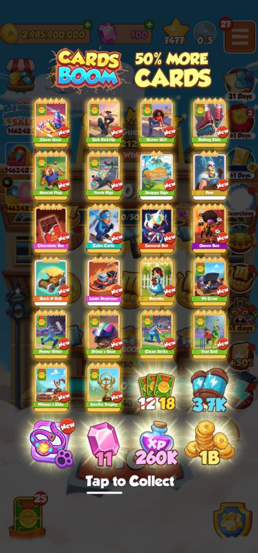Batch collect Cards Boom event card rewards.png