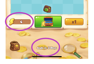 Screenshot of Merge Event showing Étincelles and timer.png