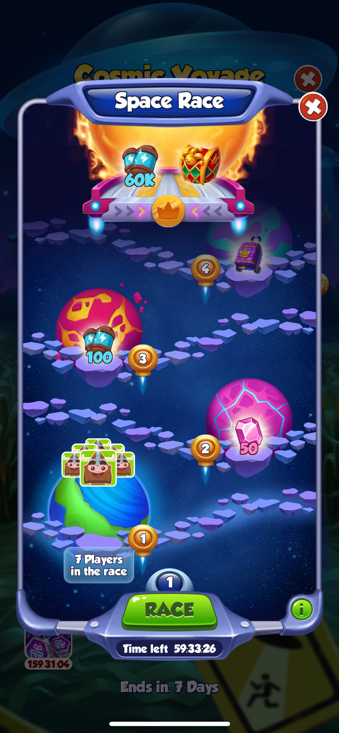 Galactic Run leaderboard