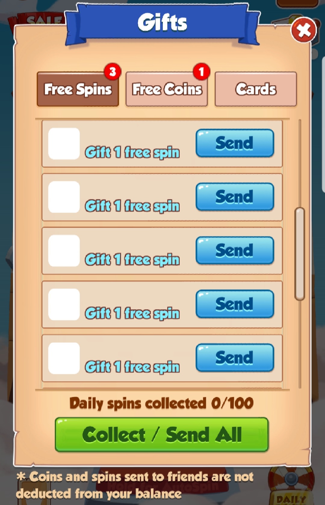 free spin coin master gratis italiano